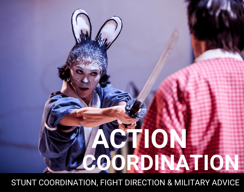 Action Coordination: Stunt coordination, fight direction & military advice. Click to find out more.