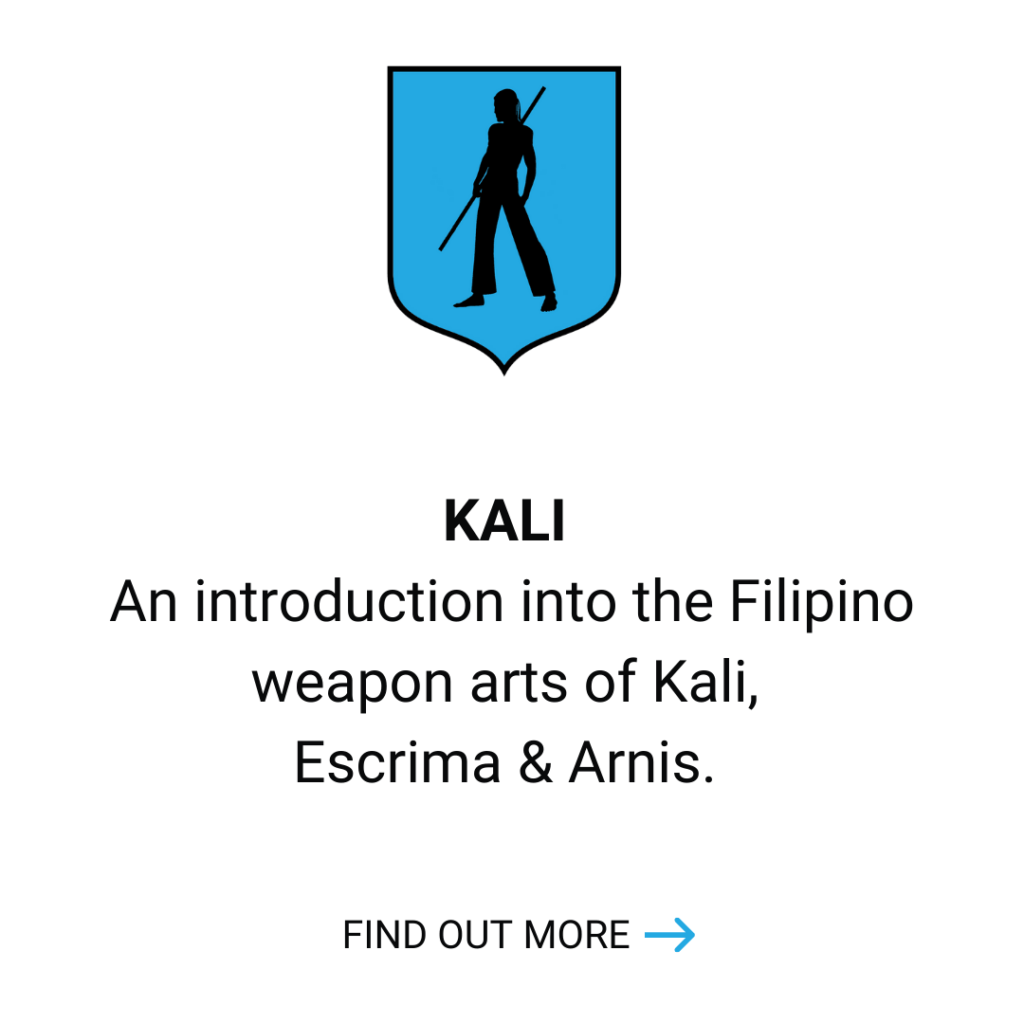 Kali- An introduction into the Filipino weapon arts of Kali, Escrima and Artis. Click to find out more.